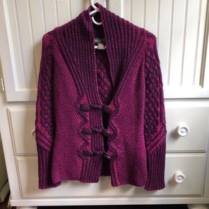 Maroon Cardigan/ Sweater